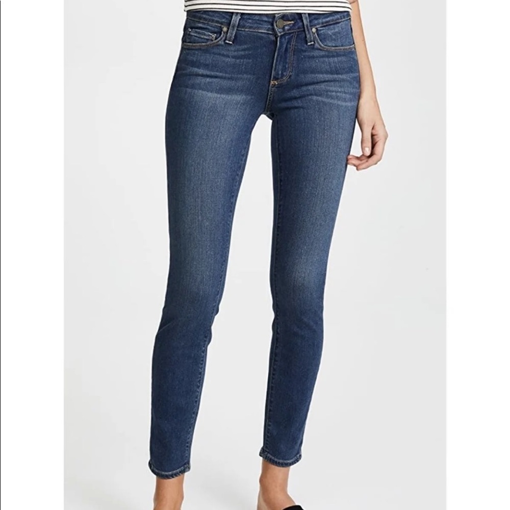 Paige Verdugo Crop Skinny Jeans size 26